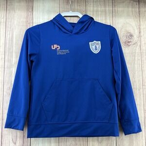 Liga Mx C.F Pachuca Pullover Hoodie Youth Sz‎ 12 Futbol Soccer Kids Royal Blue